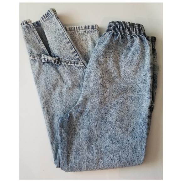 Denim - Vintage Funky 80's Highwaisted Mom Denim Pants